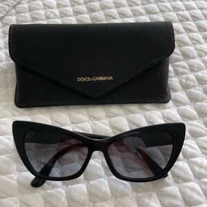Dolce and Gabbana Cat Eye Sunglasses